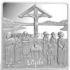 5 euros silver coin 2017 Latvia - Latgale Congress