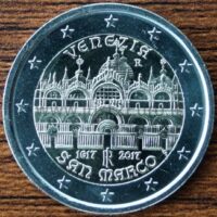 2 euros coin 2017 Italy - Basilica of San Marco in Venice