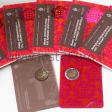 2 Euro coin  2017 San Marin - International Year of Sustainable Tourism
