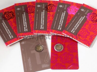 2 Euro coin  2017 San Marin - International Year of Sustainable Tourism