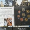 European Currency Edition. European country 17+17 sets before and after Euro UNC