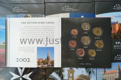 European Currency Edition. European country 17+17 sets before and after Euro UNC