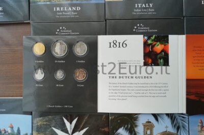 European Currency Edition. European country 17+17 sets before and after Euro UNC