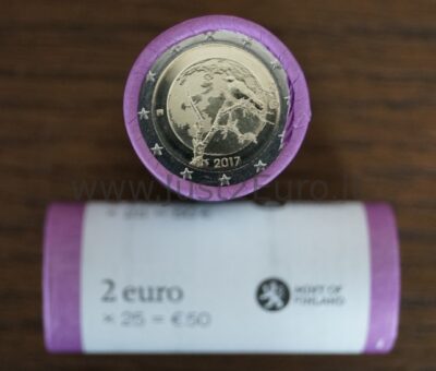 2 Euro coin 2017 Finland - Finnish nature 6 2 eurų RULONAS 2017 Suomija – Suomijos gamta