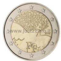 2 euros coin 2015 France – Europe building peace and security since 1945
