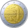 2 euros coins roll 2017 France- Pink ribbon 2 Евро монетa 2017 Франция – Розовая лента