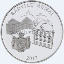 20 euros coin 2017 Lithuania – Radziwiłł Palace (without box)
