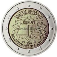 2 euro coin 2007 Belgium -  50th anniversary of the Treaty of Rome