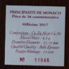 2 вро монетa 2017 Монако  – 200 лет Карабинерской компании