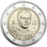 2 euros coin 2017 Italy - Titus Livius