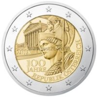 2 euro coin 2018 Austria - 100 Years Austrian Republic