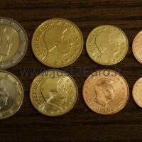 Euro coin set Luxembourg 2018 UNC