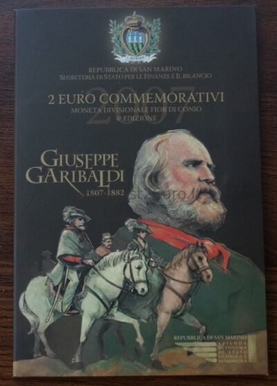 2 Euro coin 2007 San Marin – Giuseppe Garibaldi