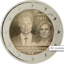 2 Euro coins  2015 Luxembourg -  Henri & Maria Teresa