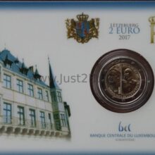 2 euro Coincard 2017 Luxembourg – Grand Duke Guillaume III
