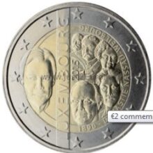 2 euro coin 2015 Luxembourg – 1890 - Dynastie Nassau-Weilbourg