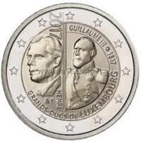 2 euro coin 2017 Luxembourg -  Grand Duke Guillaume III