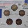 2014 Германия Официальные монеты 2 евро A-J –   Нидерсахсен