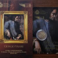 2 Euro coin 2011 San Marin – Giorgio Vasari 2 Euro coin 2011 San Marin – Giorgio Vasari