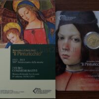 2 Euro coin 2013 San Marin –  Italian painter Pinturicchio