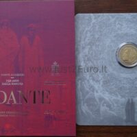 2 Euro coin 2015 San Marin – Dante 3 2 Euro coin 2015 San Marin - Dante