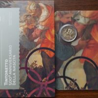 2 Euro coin 2018 San Marin – Tintoretto