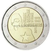 2 euro coins 2011 Slovenija –  Franc Rozman-Stane