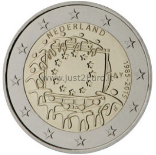 2 eurai 2015 Olandija – 30 metų EU vėliavai