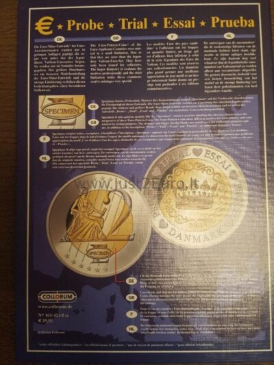 Euro probe set 2 Германия 2002 евро Монеты + Швеция, Дания и Великобритания