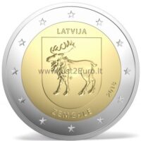 2 euro coin 2018 Latvia – Zemgale
