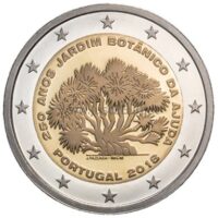 2 Euro coin 2018 Portugal – Botanical garden