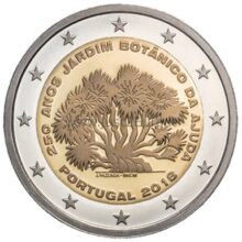 2 Euro coin 2018 Portugal – Botanical garden