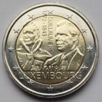 2 Euro coin  2018 Luxembourg -  William I