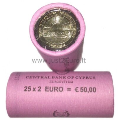 2 euro coins roll 2017 Cyprus - Paphos European Capital of Culture