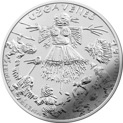 1.5 euro moneta 2019 Lietuva – Moneta, skirta Užgavėnėms
