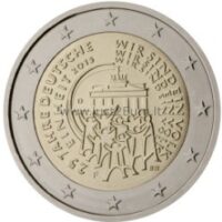2 Euro coin  2015 Germany -  25 years of German Unity