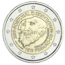 2 eurų moneta 2019 Portugalija – Magellan