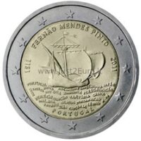 2 euro coins 2011 Portugal – 500th anniversary of Fernão Mendes Pinto’s birth