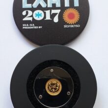 20 rubles gold coin 2017 Belarus – Nordic World Ski Championships 2017. Lahti