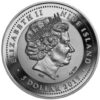 5$ 2 oz antikinio stiliaus sidabrinė moneta 2019 Niue – Venecijos karnavalo maskė