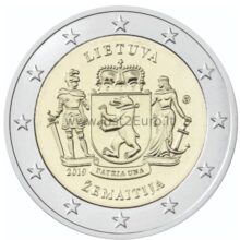 2 eurų moneta 2019 Lietuva – Žemaitija