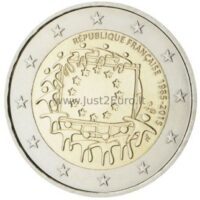2 euro coin 2015 France - Flag EU 2 euro coin 2015 France - Flag EU