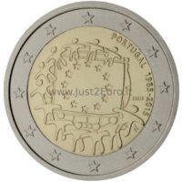 2 euro coin 2015 Portugal - Flag EU 2 euro coin 2015 Portugal - Flag EU
