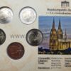 2 eurų monetos 2011 Vokietija – Šiaurės Reinas - Vestfalija A, D, J, F, G