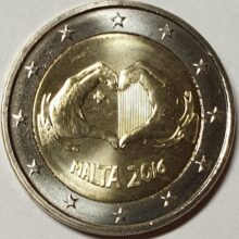 2 eurų moneta 2016 Malta – Meilė