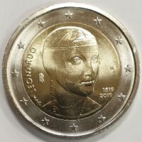 2 euro coin 2019 Italy - Leonardo da Vinci 2 euro coin 2019 Italy - Leonardo da Vinci