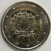 2 euro coins 2015 Slovenija - EU flag 2 euro coins 2015 Slovenija - EU flag