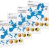 Germany 2008 euro coin set -  proof  mint-mark A-J