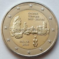 2 euro coin 2020 Malta - Skorba 2 euro coin 2020 Malta - Skorba