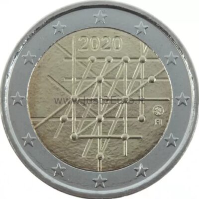 2 euro coin 2020 Finland - University of Turku